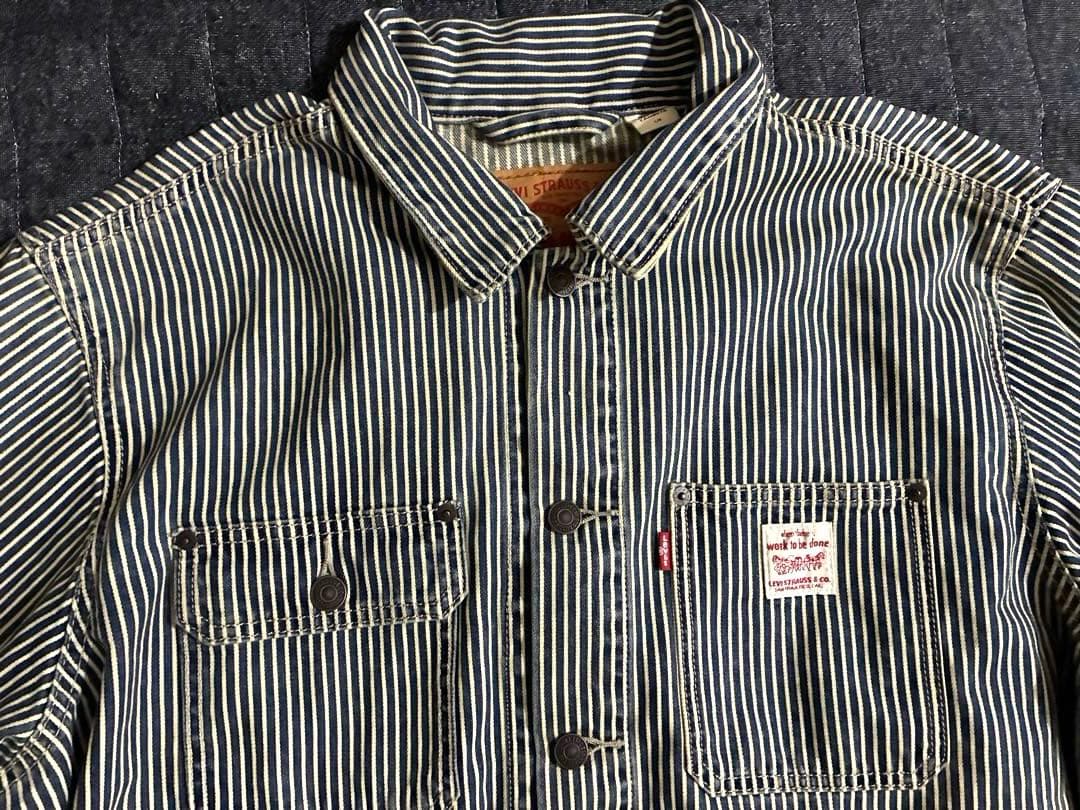 リーバイス　Levi's ヒッコリ　セットアップ　上下セット　カンボジア製