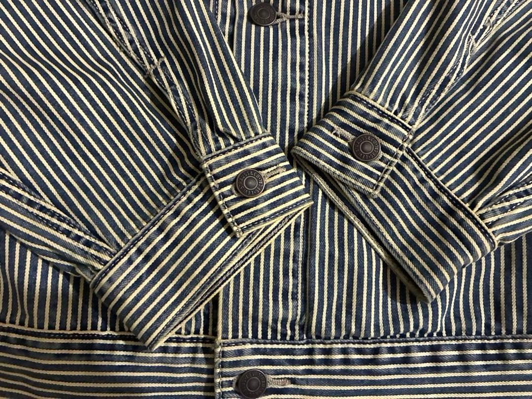 リーバイス　Levi's ヒッコリ　セットアップ　上下セット　カンボジア製