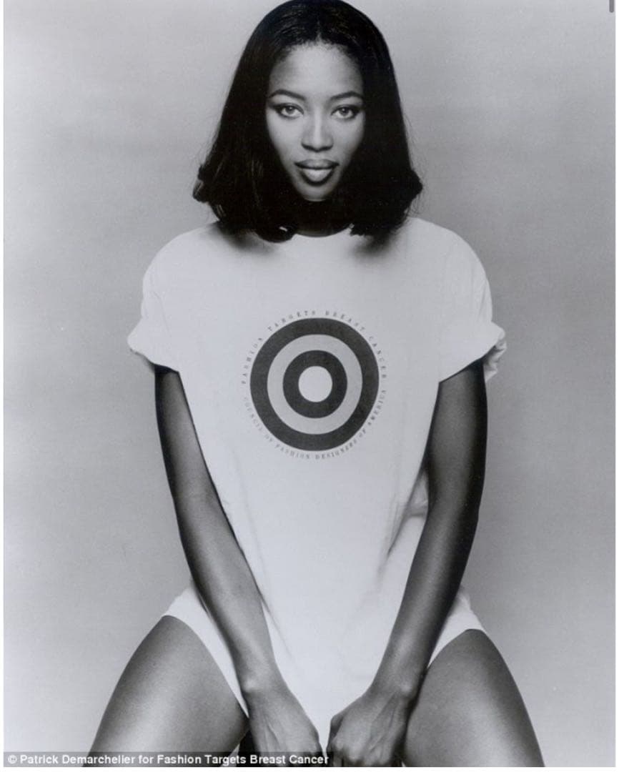 90s Target ターゲットマーク　ケイトモス　USA製　プロモTシャツ