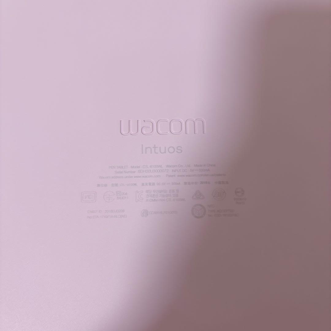 美品 Wacom Intuos Medium CTL‑6100WL ピンク