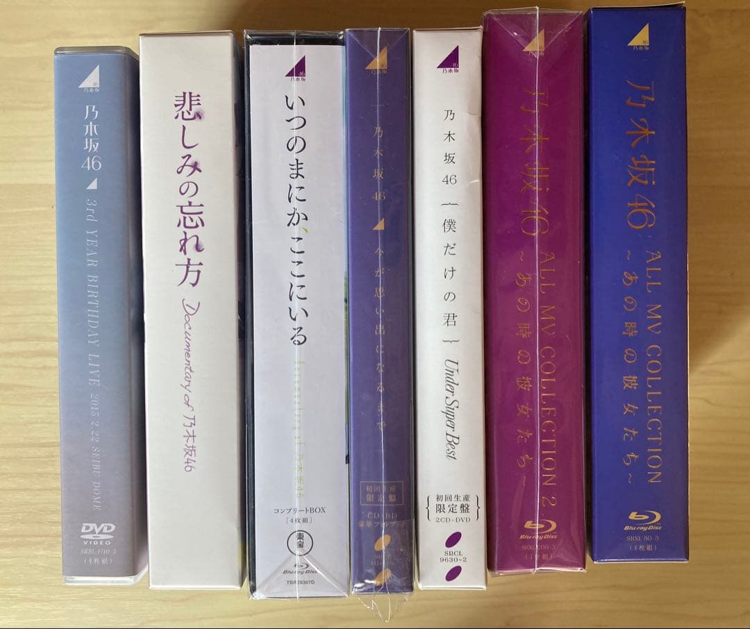 乃木坂46 LIVE DVD,Blu-ray/MVほか まとめ売り14セット