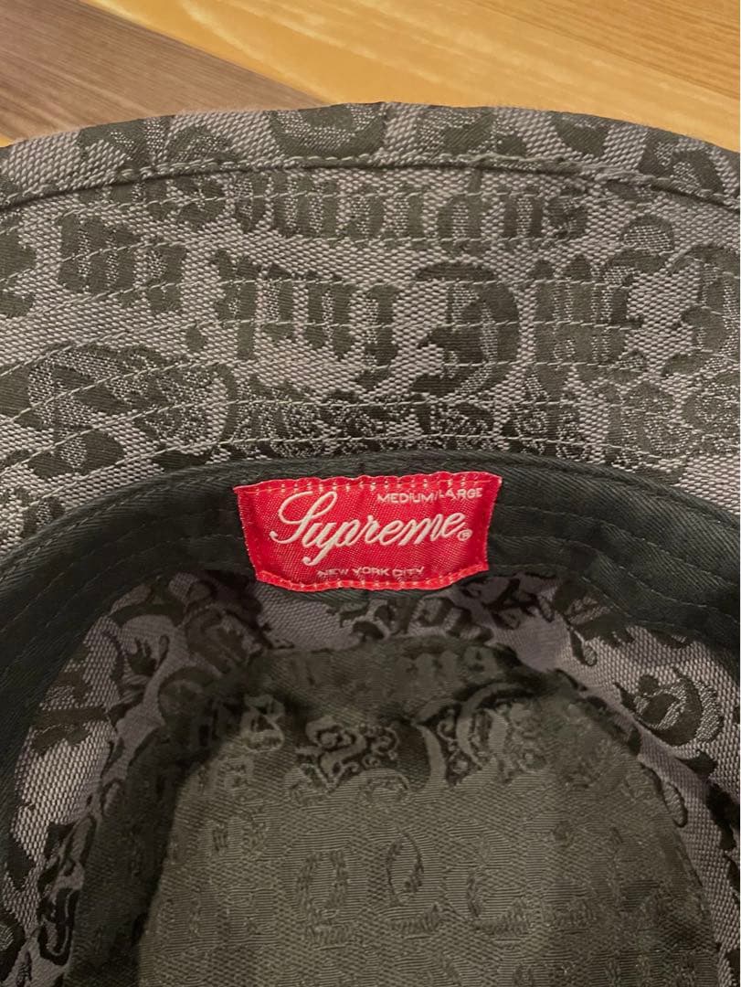 Supreme バケットハット 美品 黒