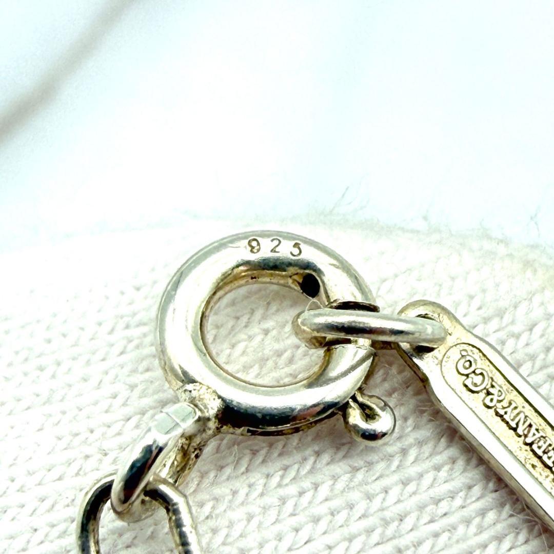 Tiffany　パール　クローバーハート　ペンダント　シルバーネックレス　925