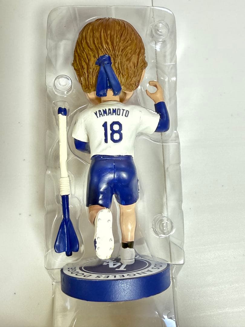 基*読様 山本由伸　ボブルヘッド 球場配布　チャリティ　ワールドシリーズ　大谷翔