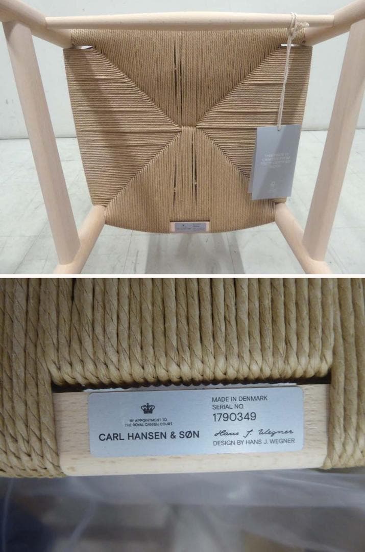 新品 正規品■カールハンセン＆サン■CH24 Yチェア ビーチ材 ソープ-2