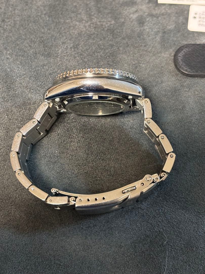 セイコー　SEIKO 5 スポーツ　ペプシカラー　自動巻き時計