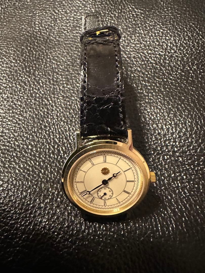 昭和天皇陛下御在位60周年記念時計　リューズダイヤ