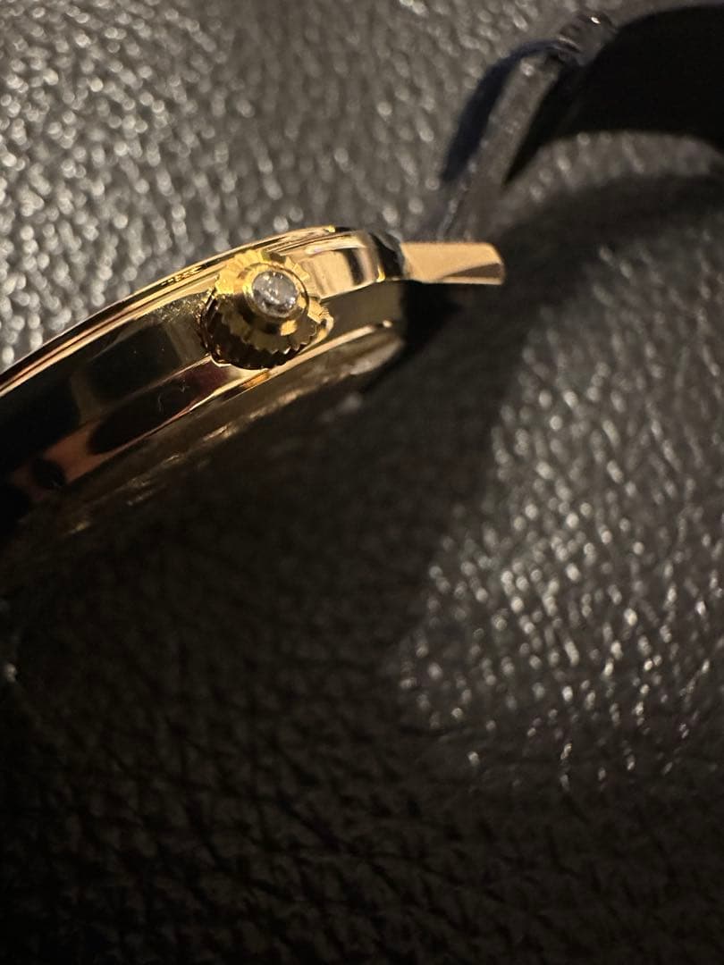 昭和天皇陛下御在位60周年記念時計　リューズダイヤ