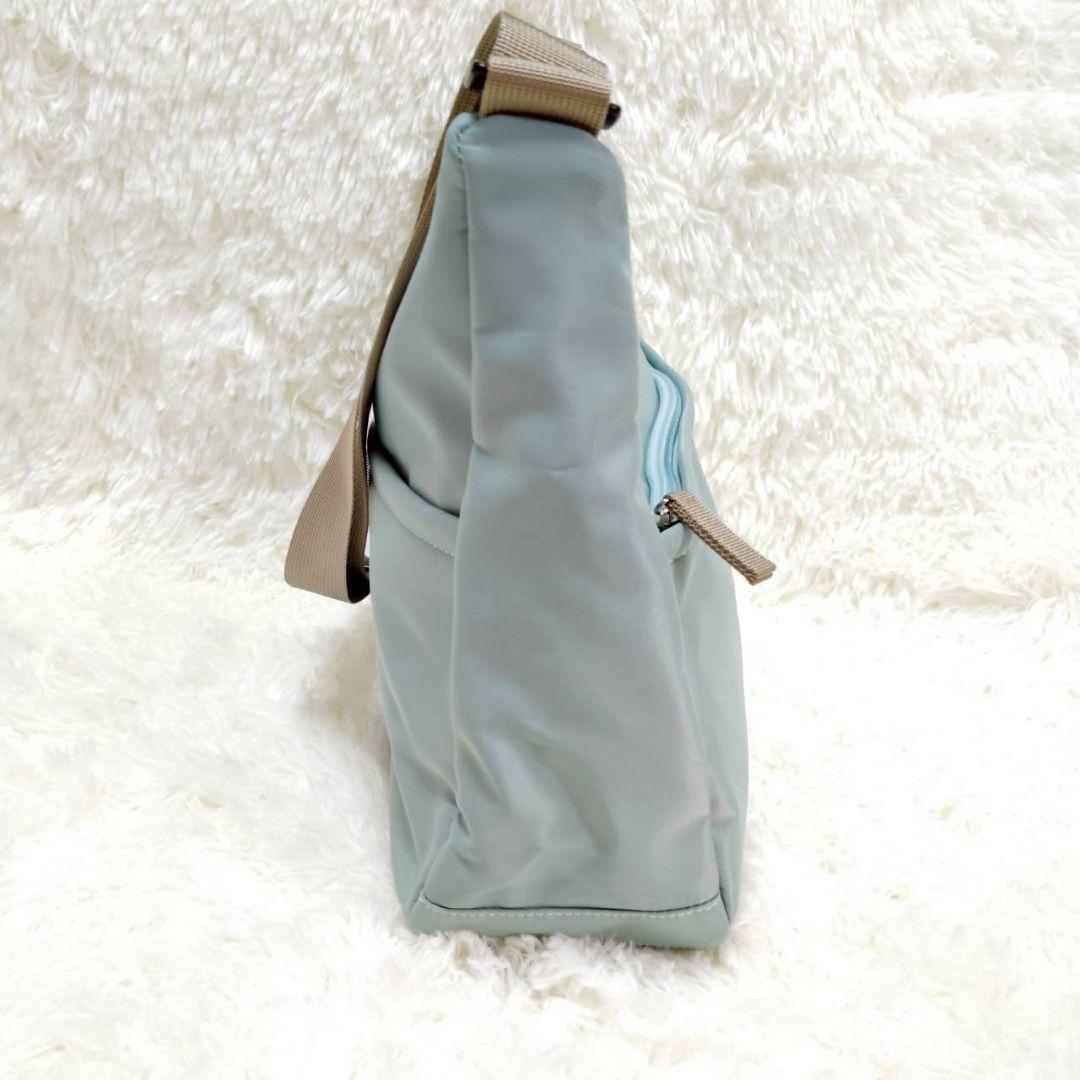 未使用✨ キタムラ ナイロンショルダーバッグ ブルー