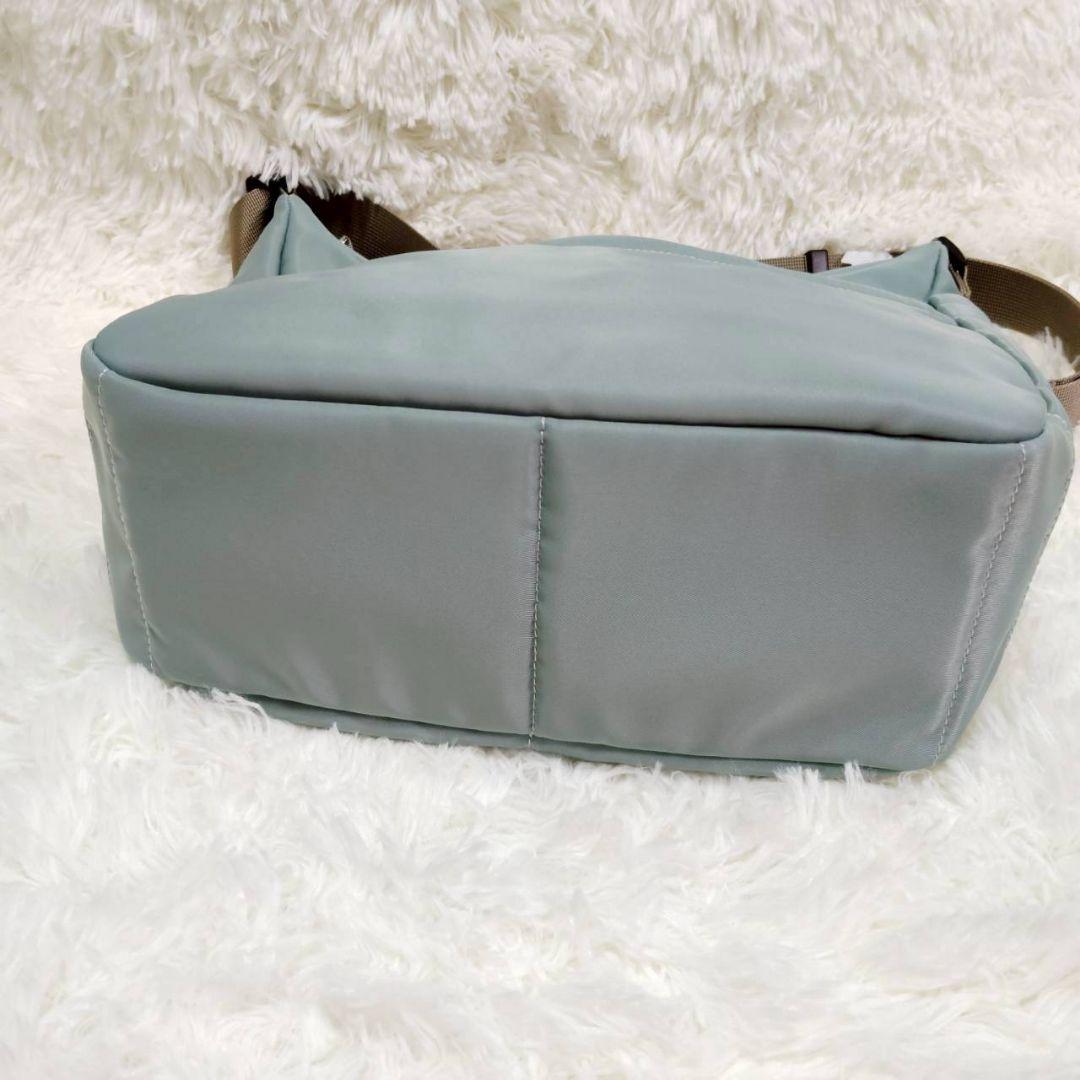 未使用✨ キタムラ ナイロンショルダーバッグ ブルー