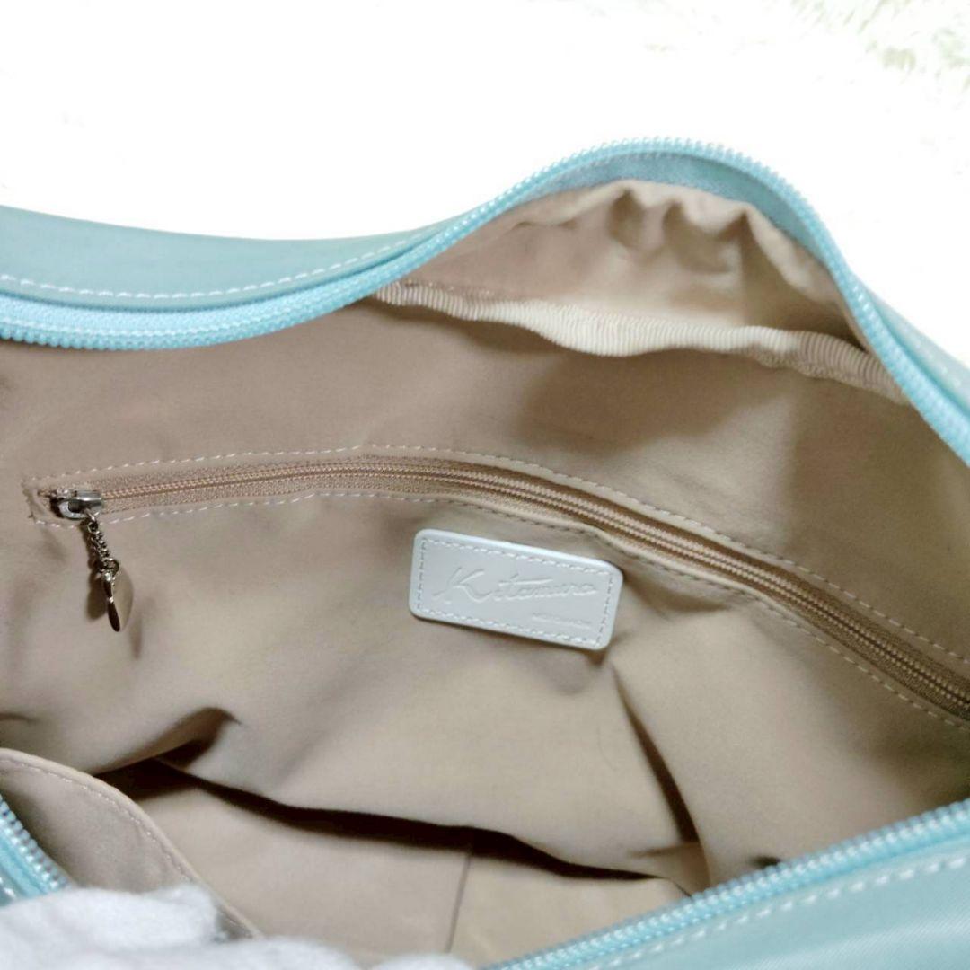 未使用✨ キタムラ ナイロンショルダーバッグ ブルー