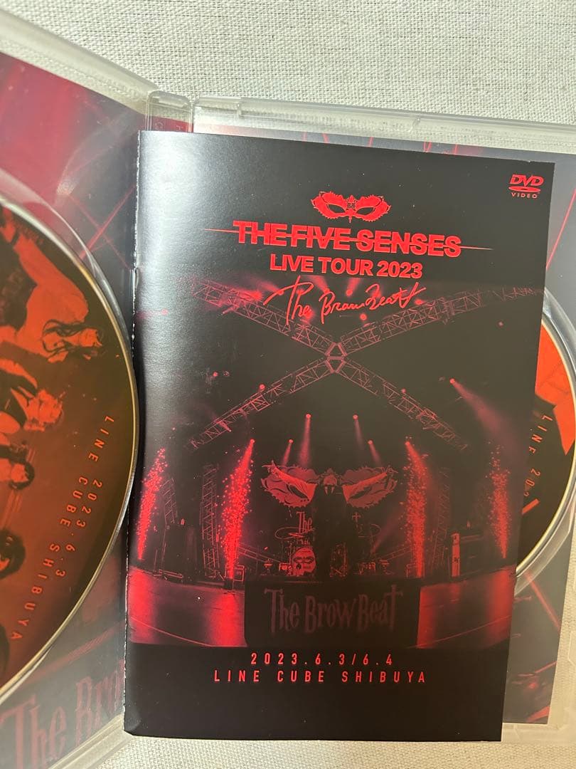 ブロビ　THE FIVE SENSES LIVE TOUR 2023 DVD