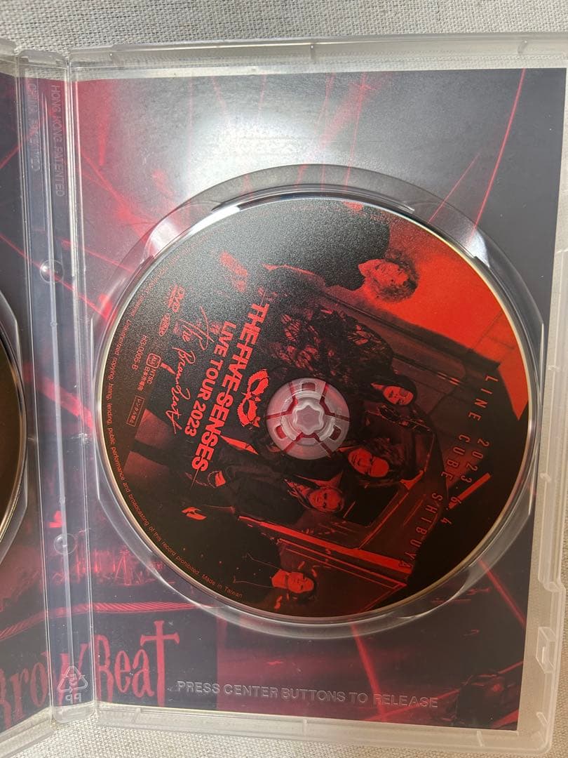 ブロビ　THE FIVE SENSES LIVE TOUR 2023 DVD