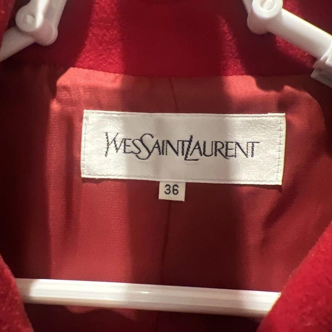 Yves Saint Laurent レッドコート 36