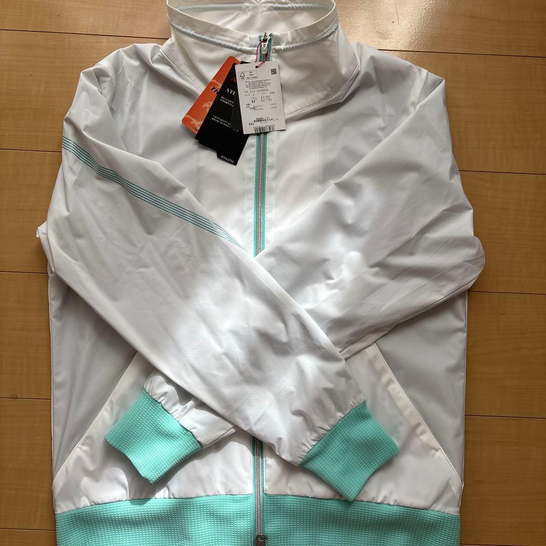 <超美品>New Balance レディースジャケット ホワイト/ミント2