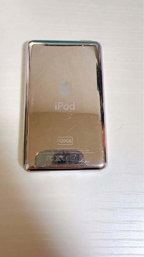 iPod classic 120GB シルバーMB562J Apple