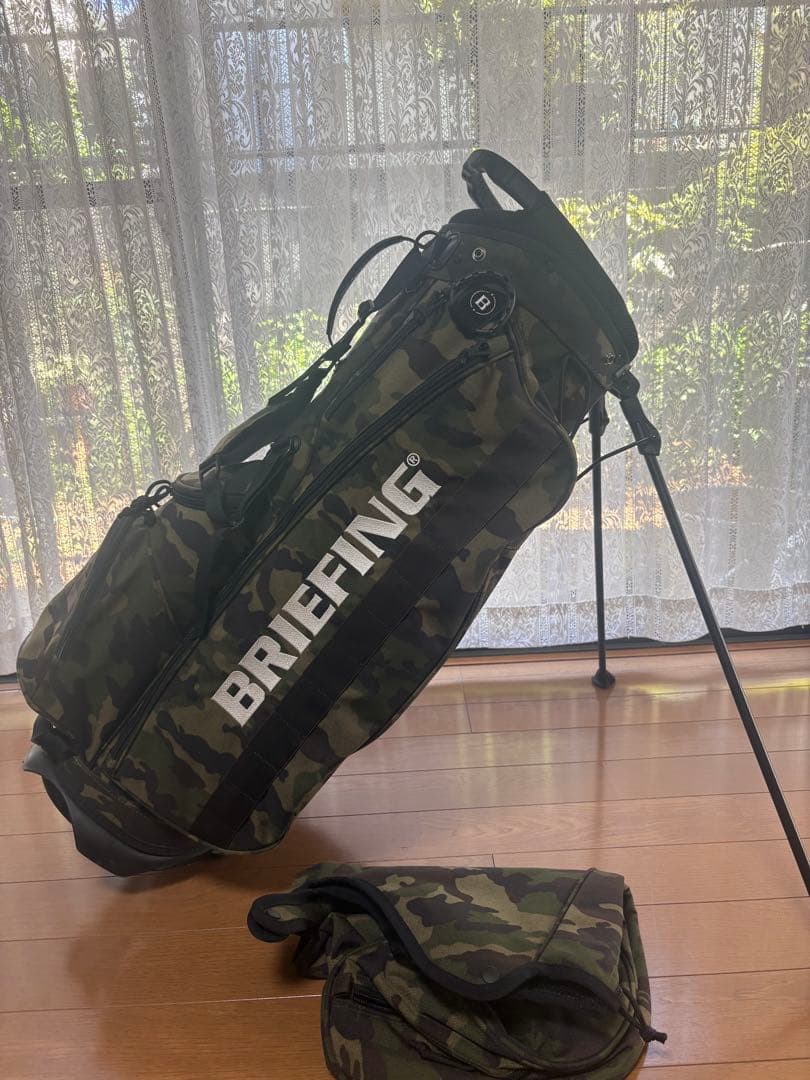 ★廃盤 BRIEFING 迷彩 ゴルフバッグ