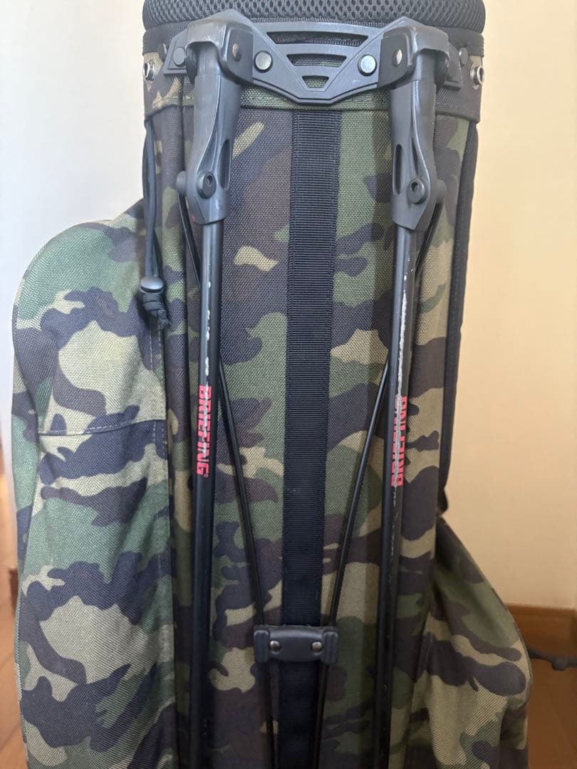 ★廃盤 BRIEFING 迷彩 ゴルフバッグ