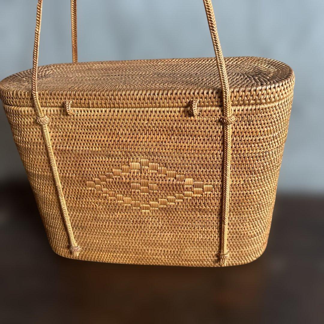 アタかごバッグ　ボックス型