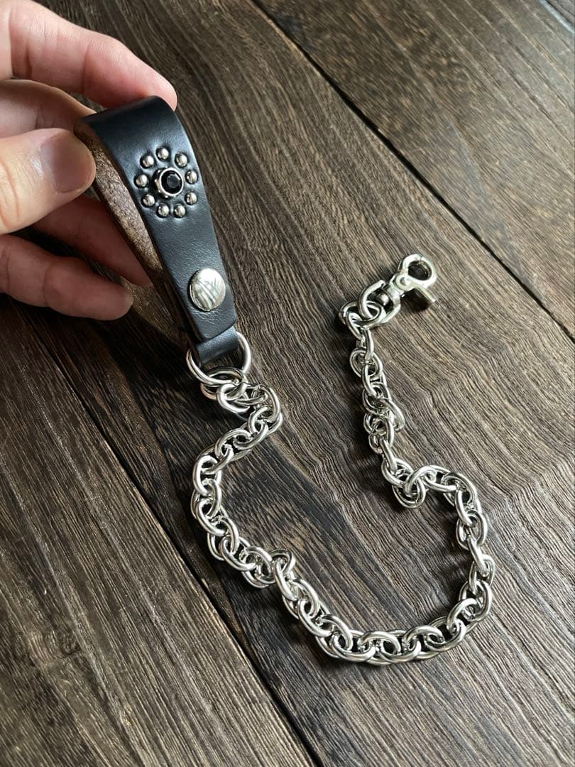 オーダー品　2点まとめ　ヘビースタッズキーホルダー　ウォレットチェーン11型