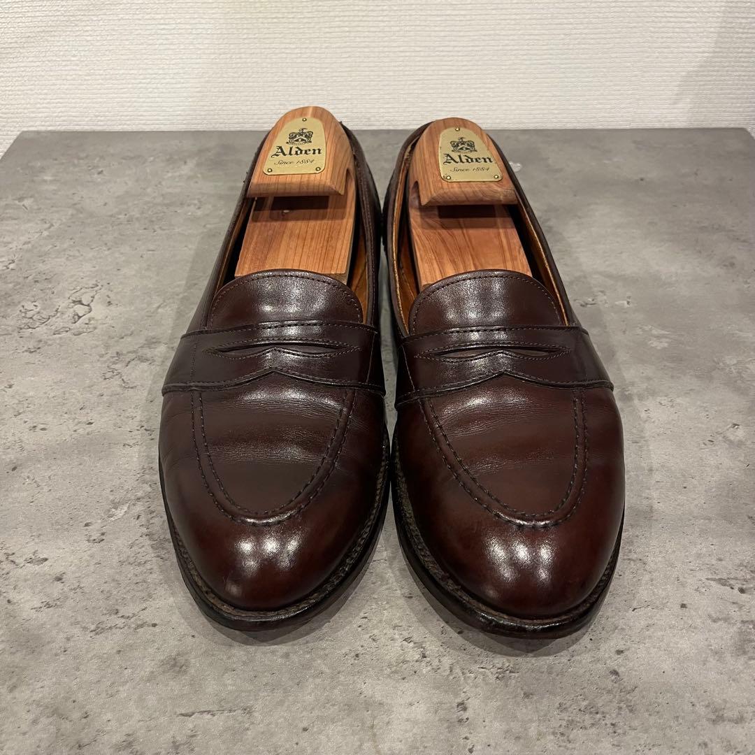 Alden 686 10D フルストラップペニーローファー