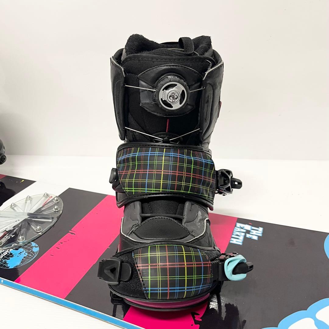 SALOMON レディース　スノボセット　女性用　サロモン　スノーボード バイン