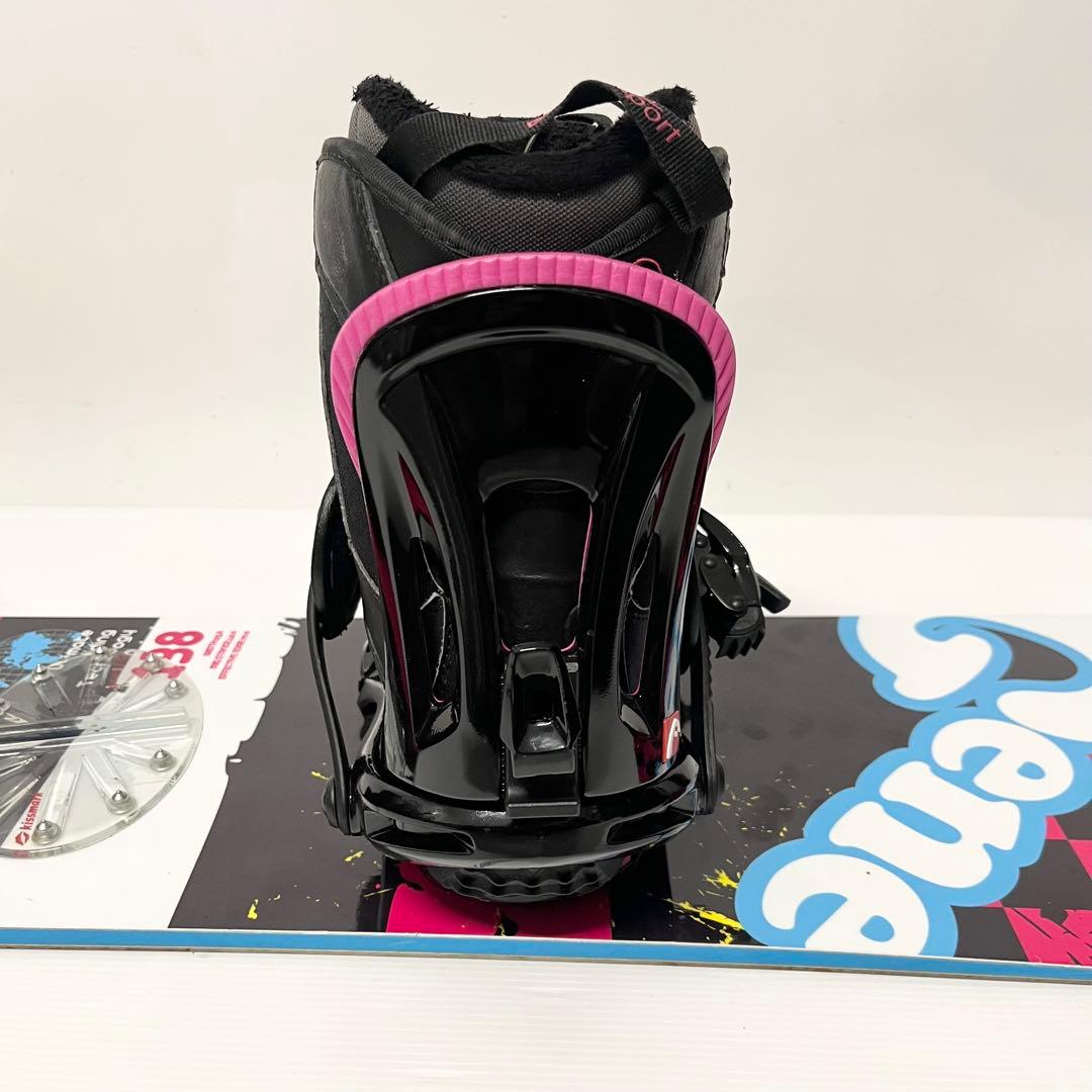 SALOMON レディース　スノボセット　女性用　サロモン　スノーボード バイン