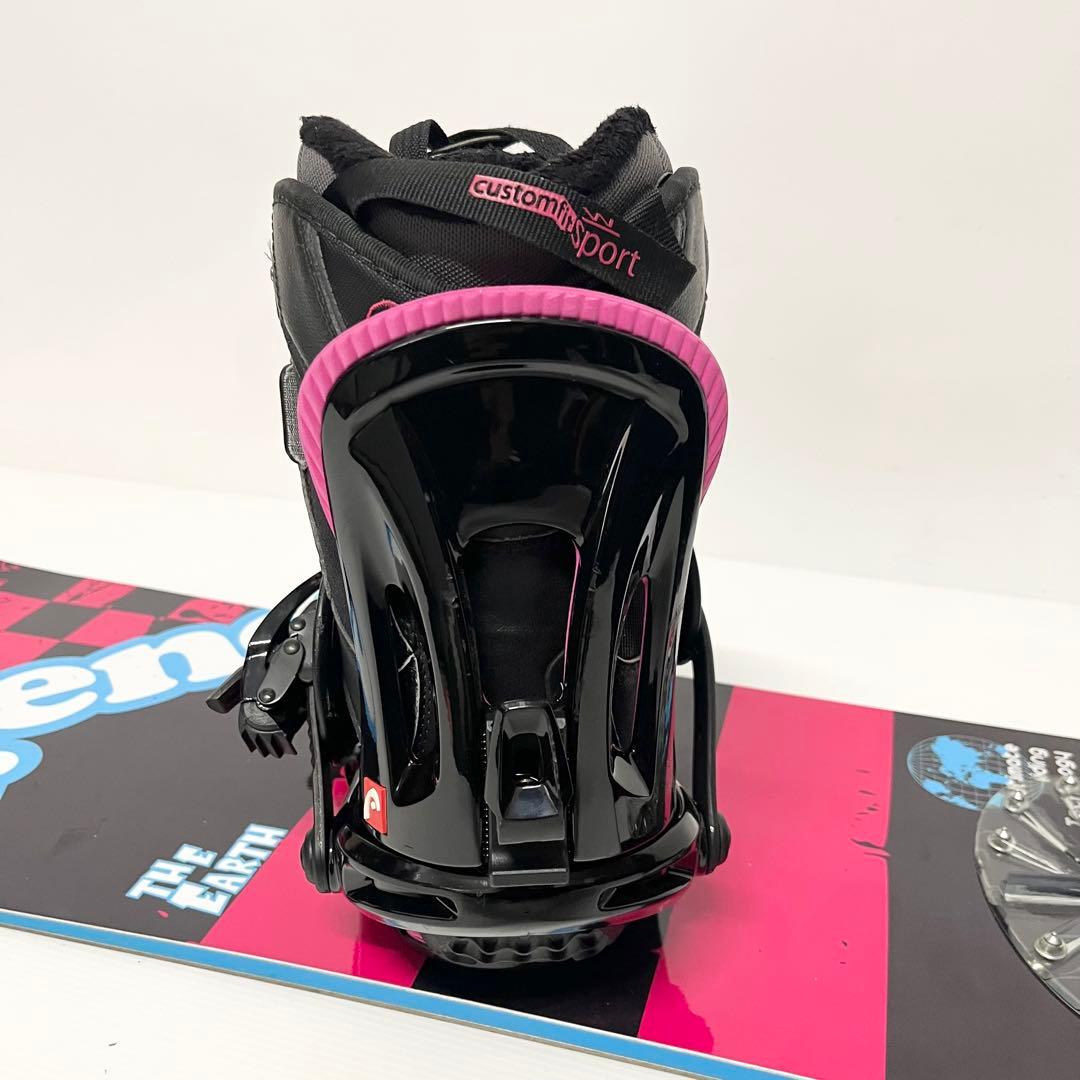 SALOMON レディース　スノボセット　女性用　サロモン　スノーボード バイン