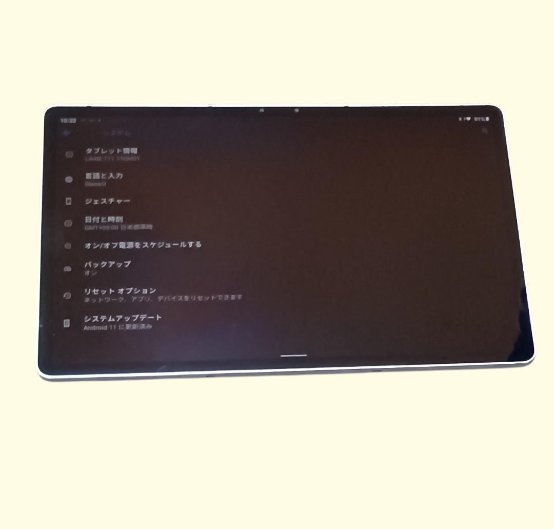 acaiAndroidタブレット本体 シルバー　NEC LAVIE T11