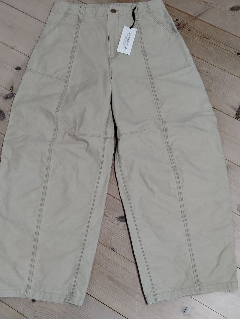 CLOTH & CROSS HUG O WARバレルベイカーパンツ雅姫　新品