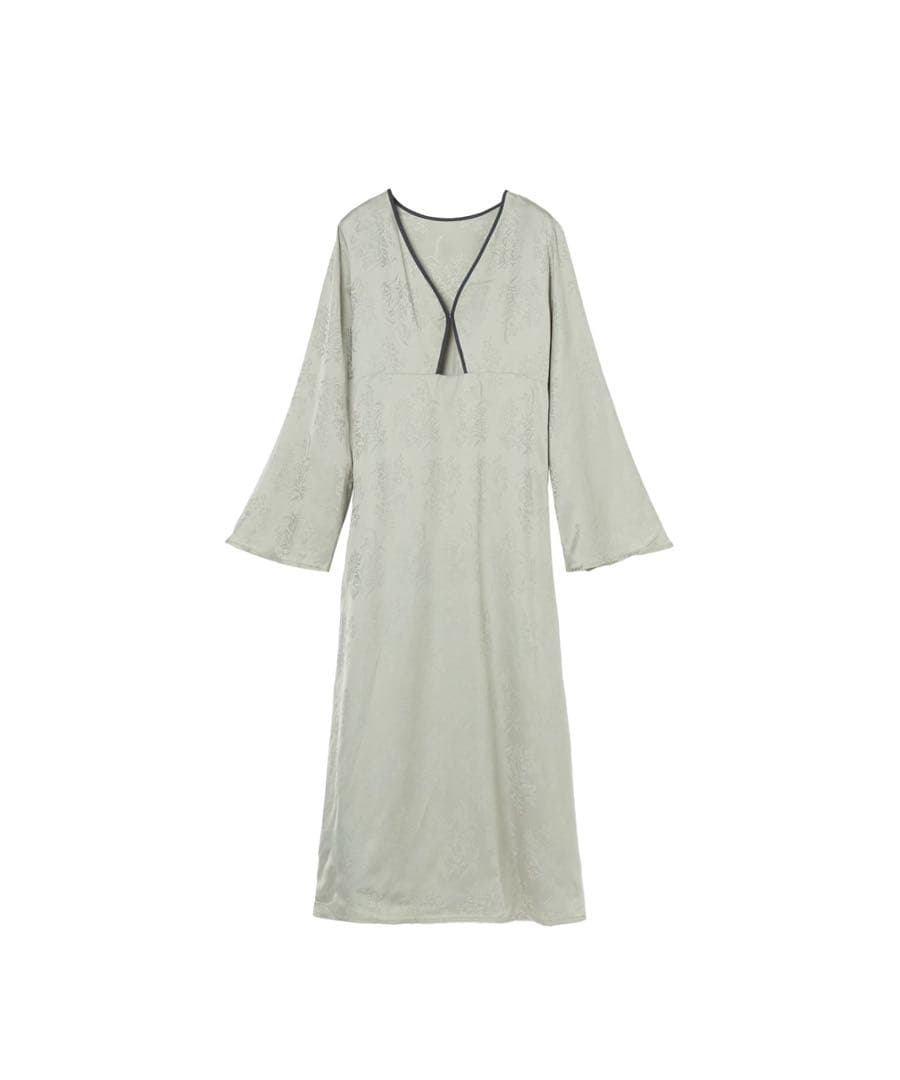 tea・:* ヤマダヤ　sahara フレアスリーブ ロングドレス