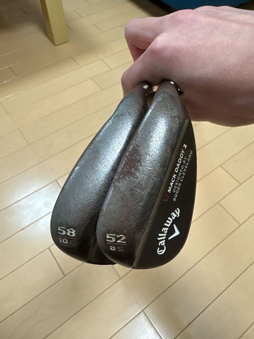 【CALLAWAY】MACK DADDY 2 ノーメッキ ウェッジ52° 58°