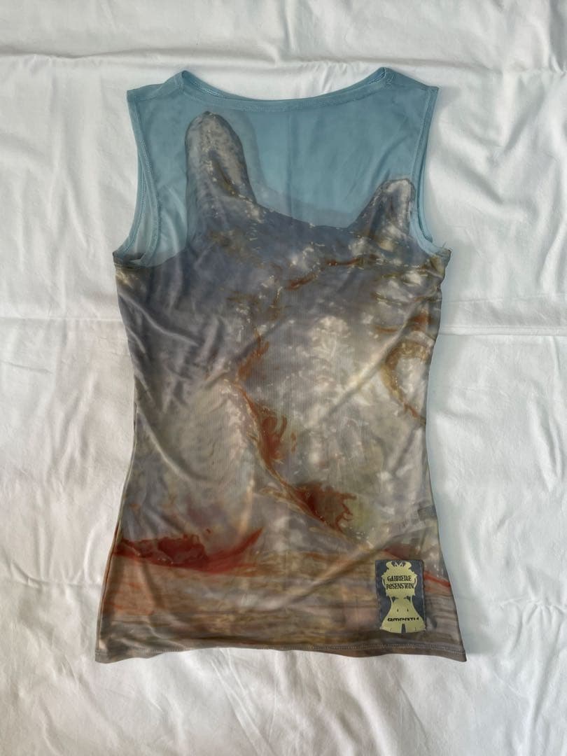 トップス Gabrielle Rosenstein MESH TANK : HORIZON