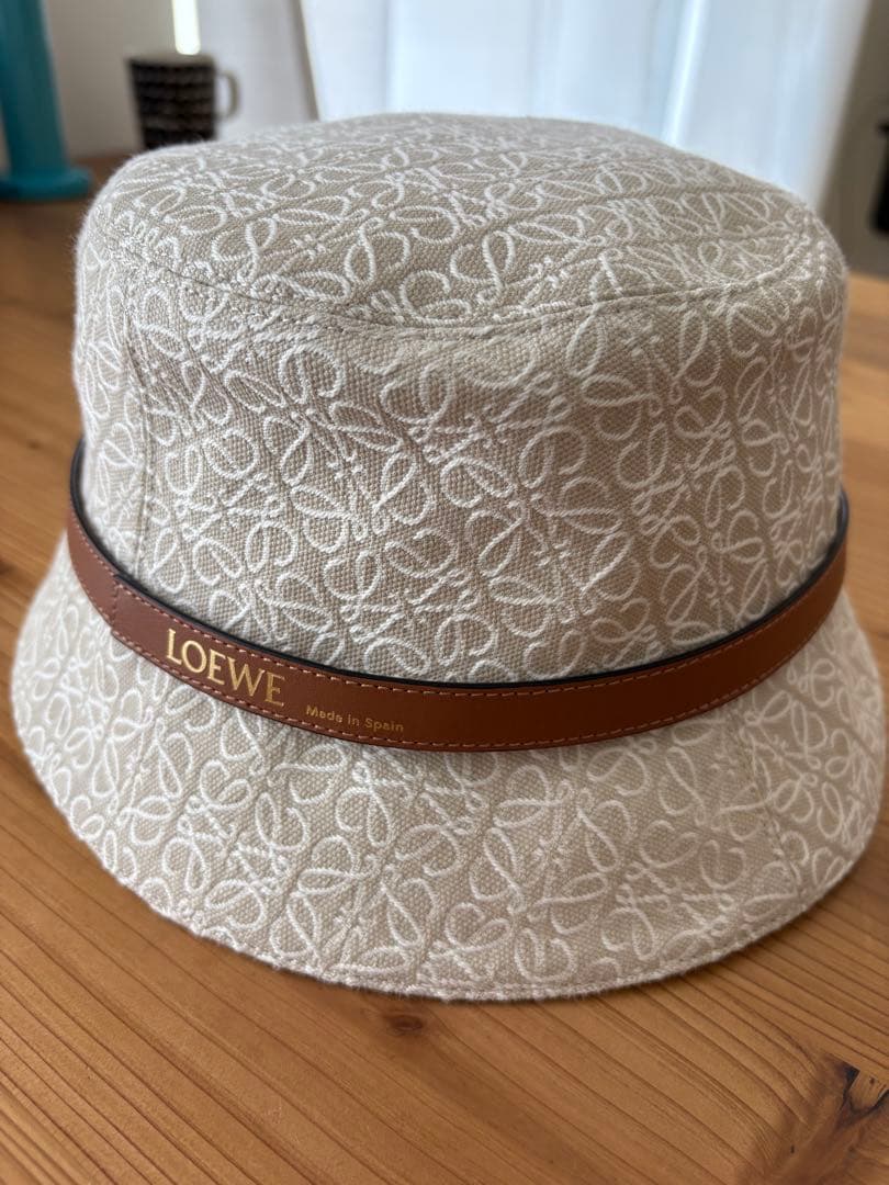 LOEWE バケットハット ベージュ 59