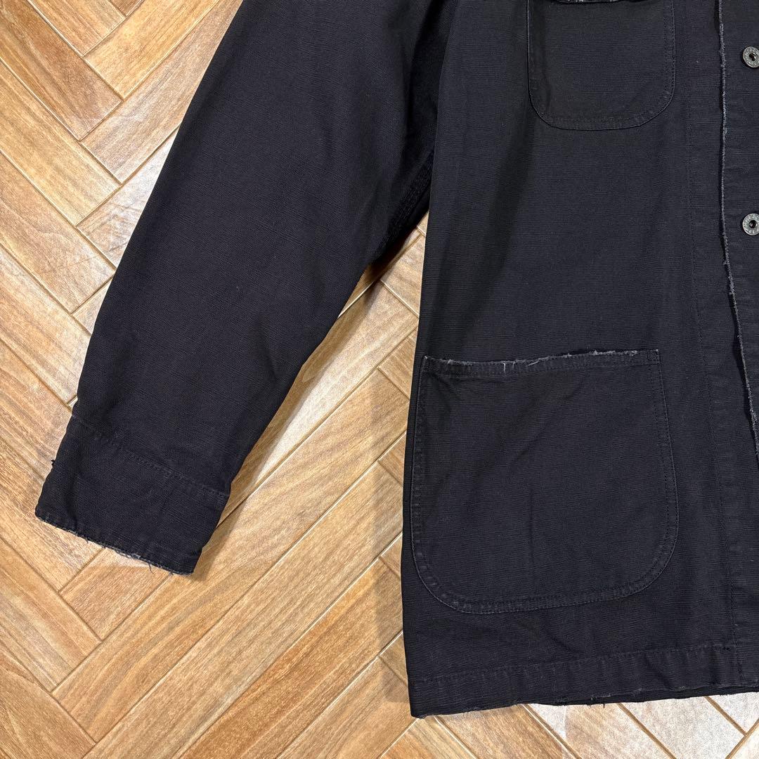 ポロジーンズカンパニー カバーオール ブラック ラルフローレン ヴィンテージ加工