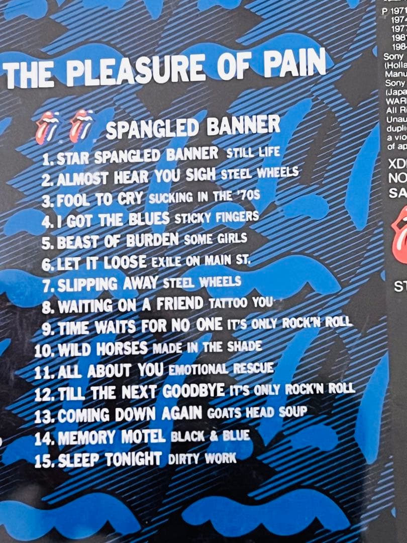 洋楽 ROLLING STONES CD THE PLEASURE OF PAIN