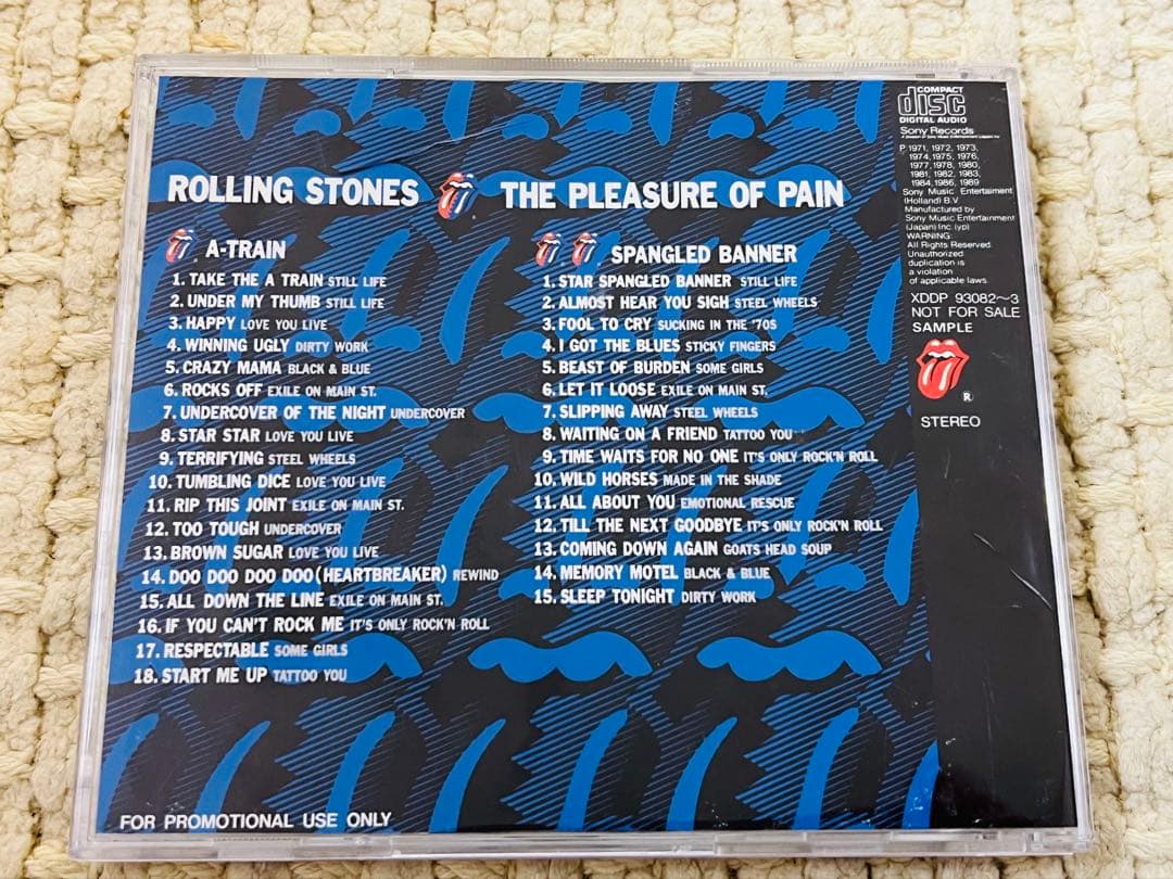 洋楽 ROLLING STONES CD THE PLEASURE OF PAIN