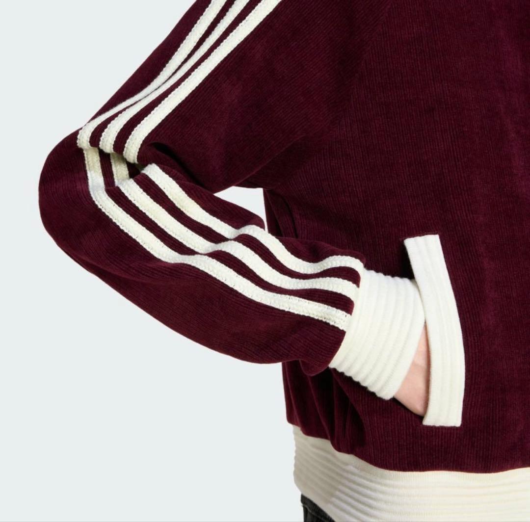 アディダス オリジナルス ベロア ニット トラックトップ　XS