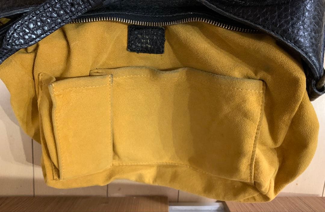 ルイ　ヴィトン　モノグラム　スライトリー　デニム　バッグ　レア　破れ有り