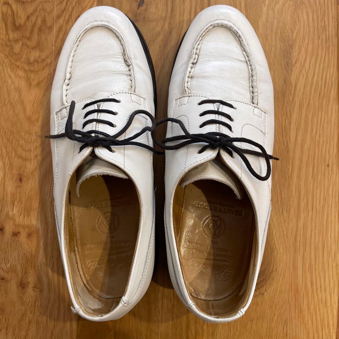 リ*ツ様 パラブーツ　シャンボード　B&Yユナイテッドアローズ 別注　ホワイト×