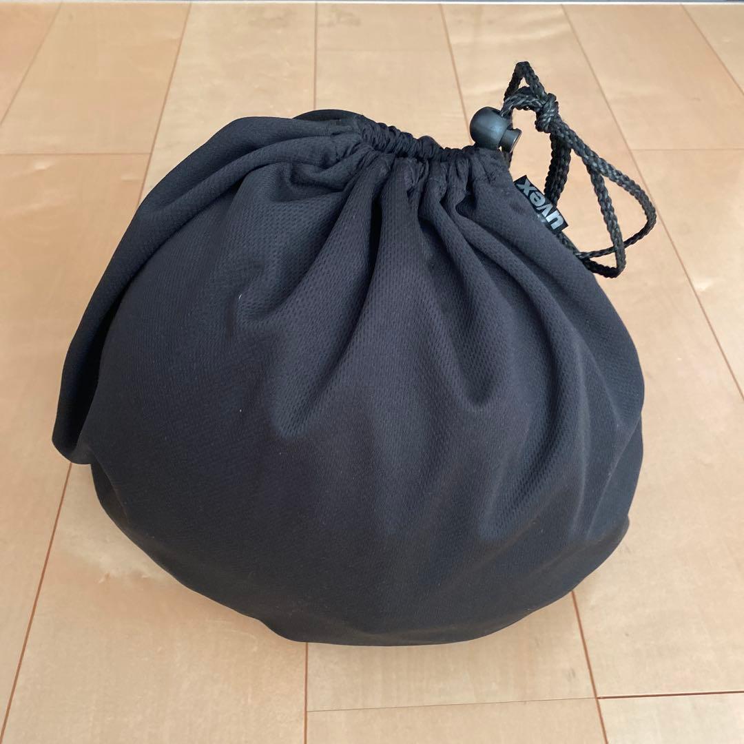 uvex ウベックス ブラックヘルメット オレンジミラー