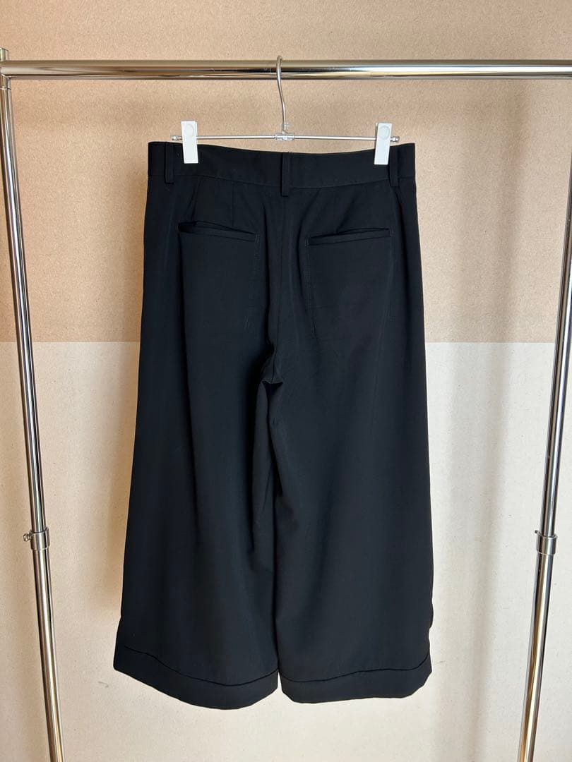 【ORIMI】CROPPED BIG SLACKS