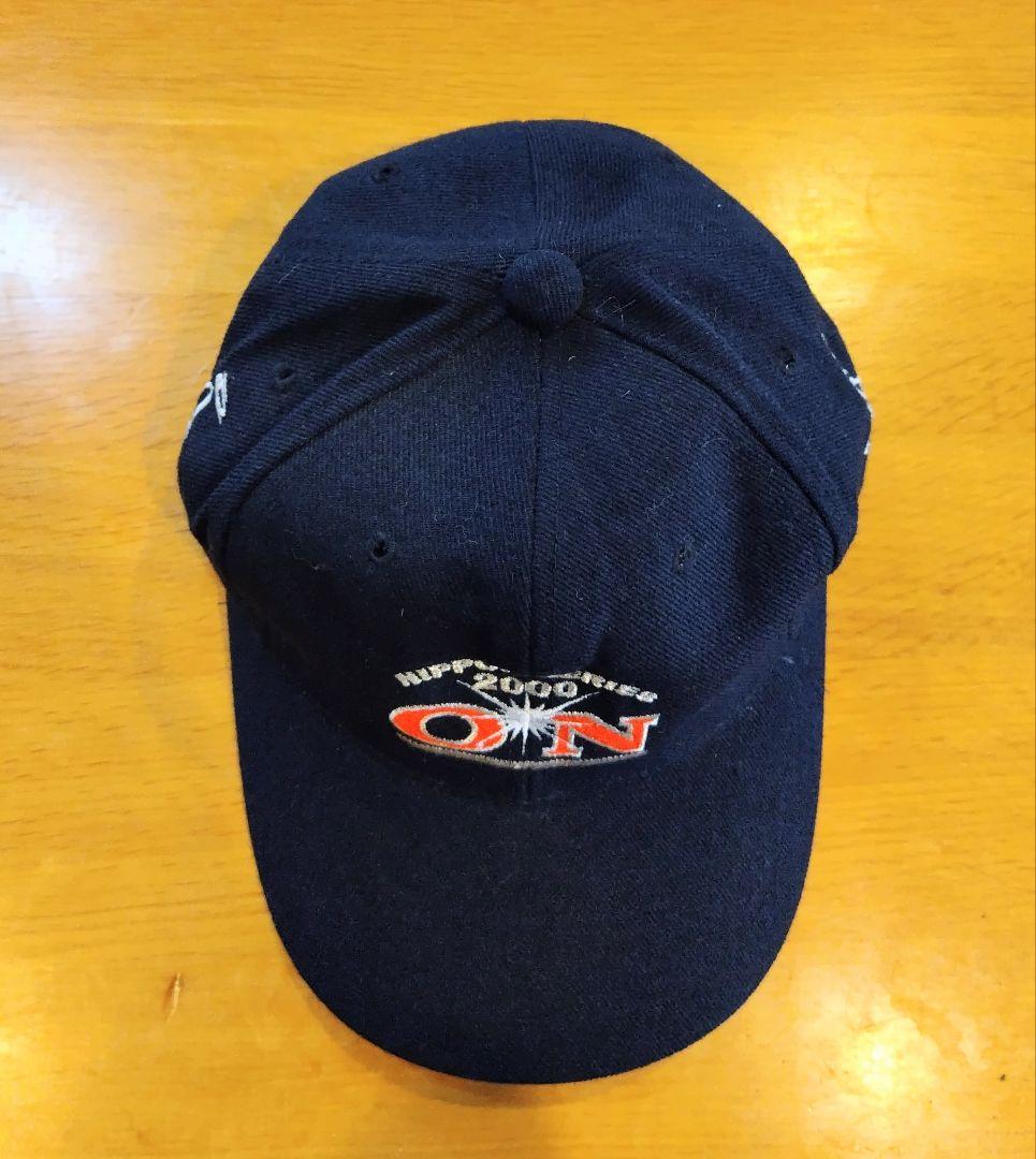 長嶋巨人　王ダイエー　ON対決　日本シリーズ 　 キャップ　帽子　サイン刺繍入り