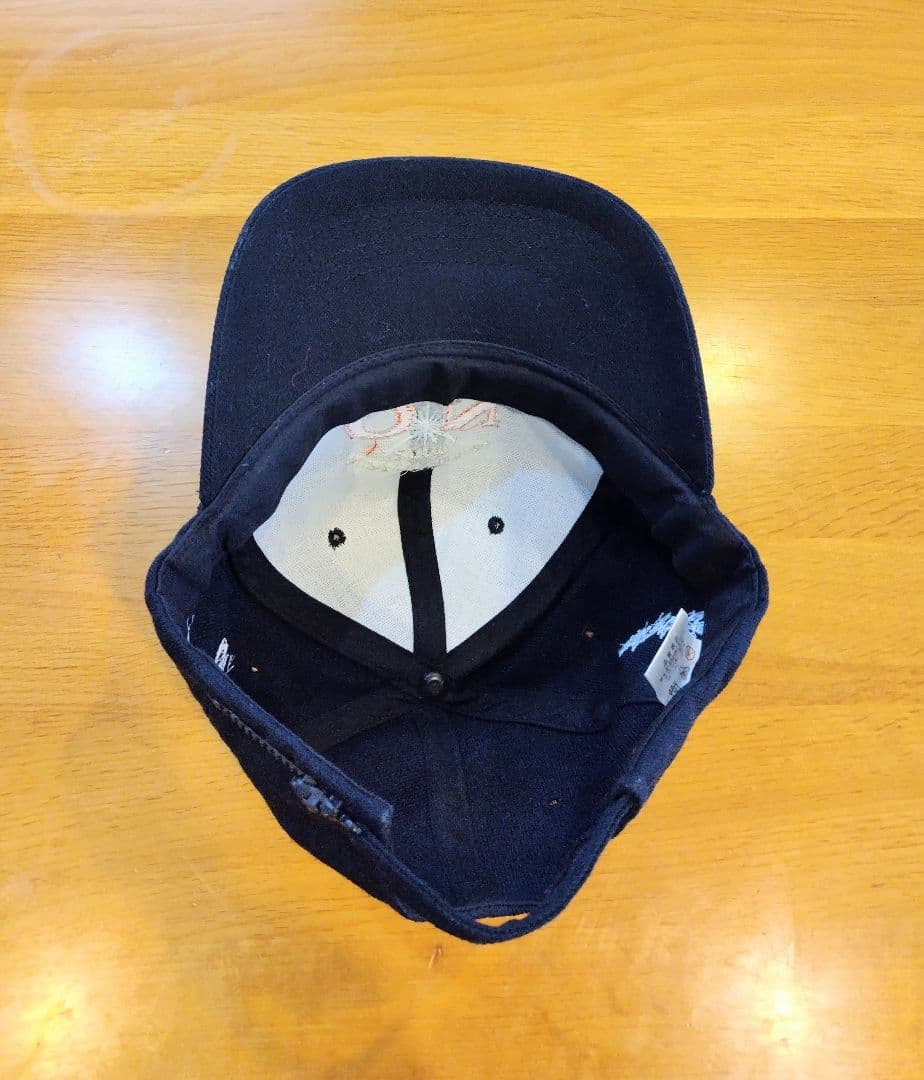 長嶋巨人　王ダイエー　ON対決　日本シリーズ 　 キャップ　帽子　サイン刺繍入り