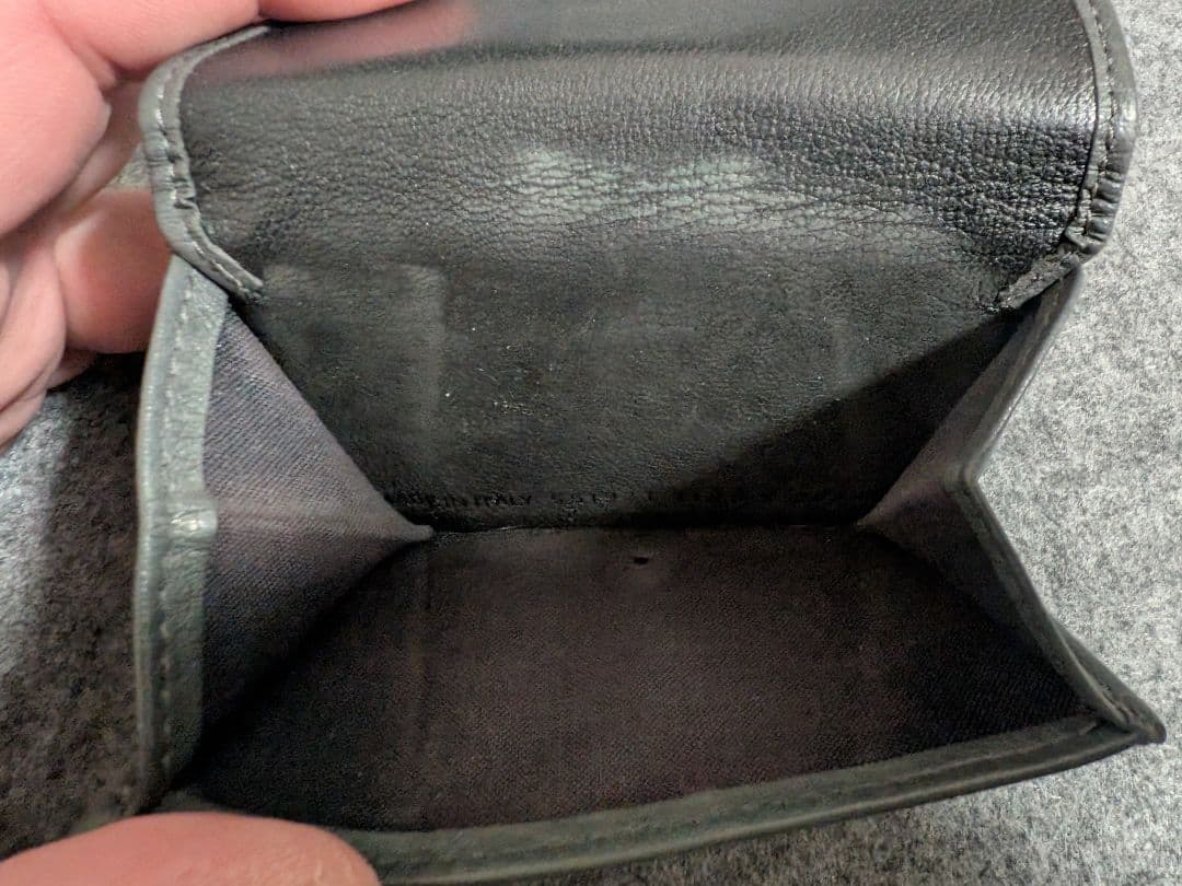 BALENCIAGA 三つ折り財布 グレー