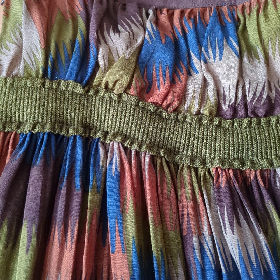 ミナペルホネンウール混スカート　皆川明　morino.kumasan