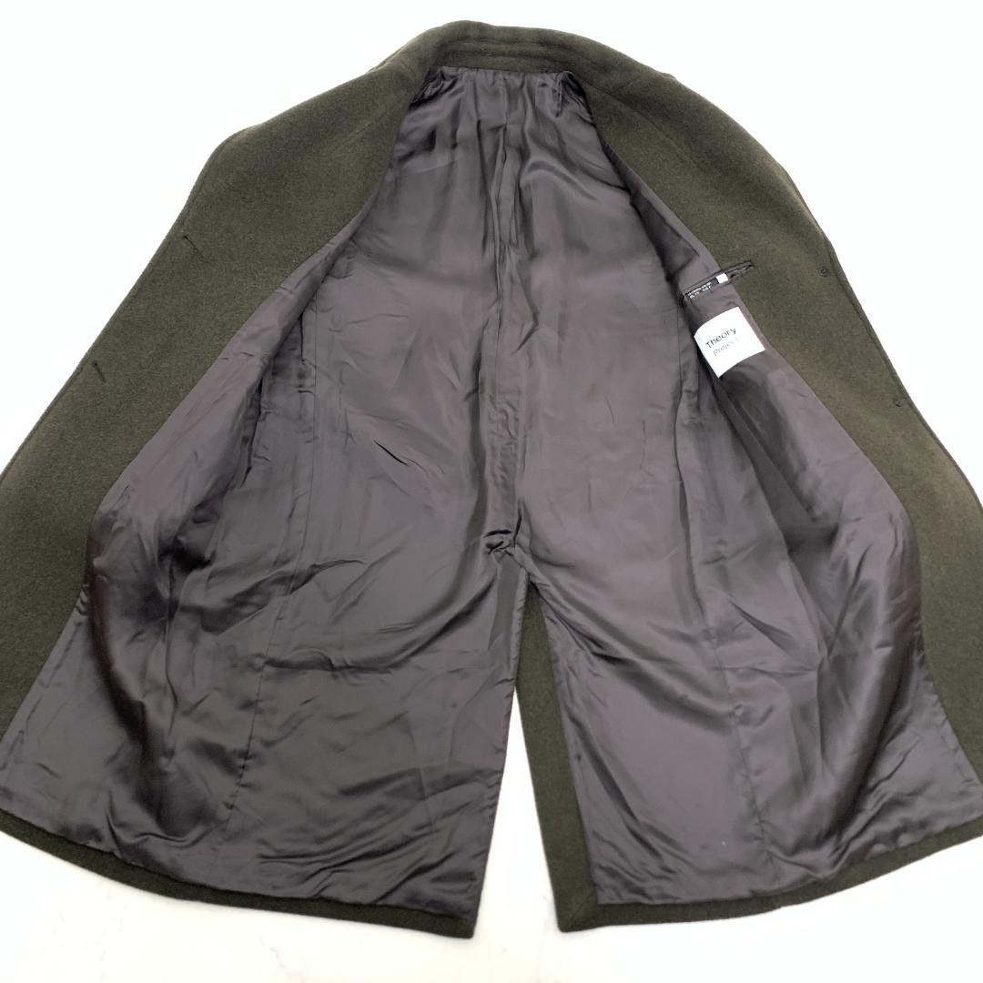 LA5271 Theory project セオリー ロングコート カーキ P