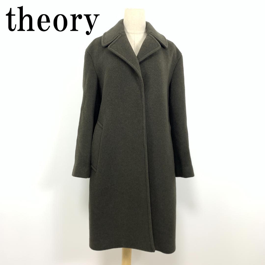 LA5271 Theory project セオリー ロングコート カーキ P