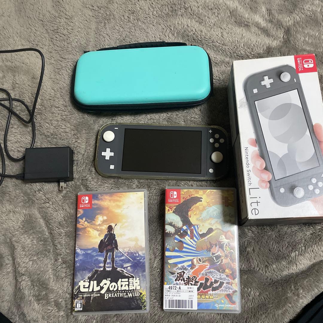 プ*ル様 Nintendo Switch Lite + ソフト2本セット