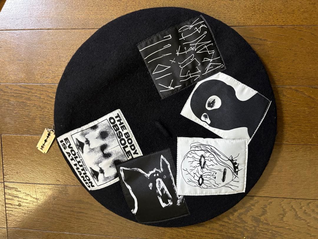 KIDILL CA4LA ベレー帽 ブラック